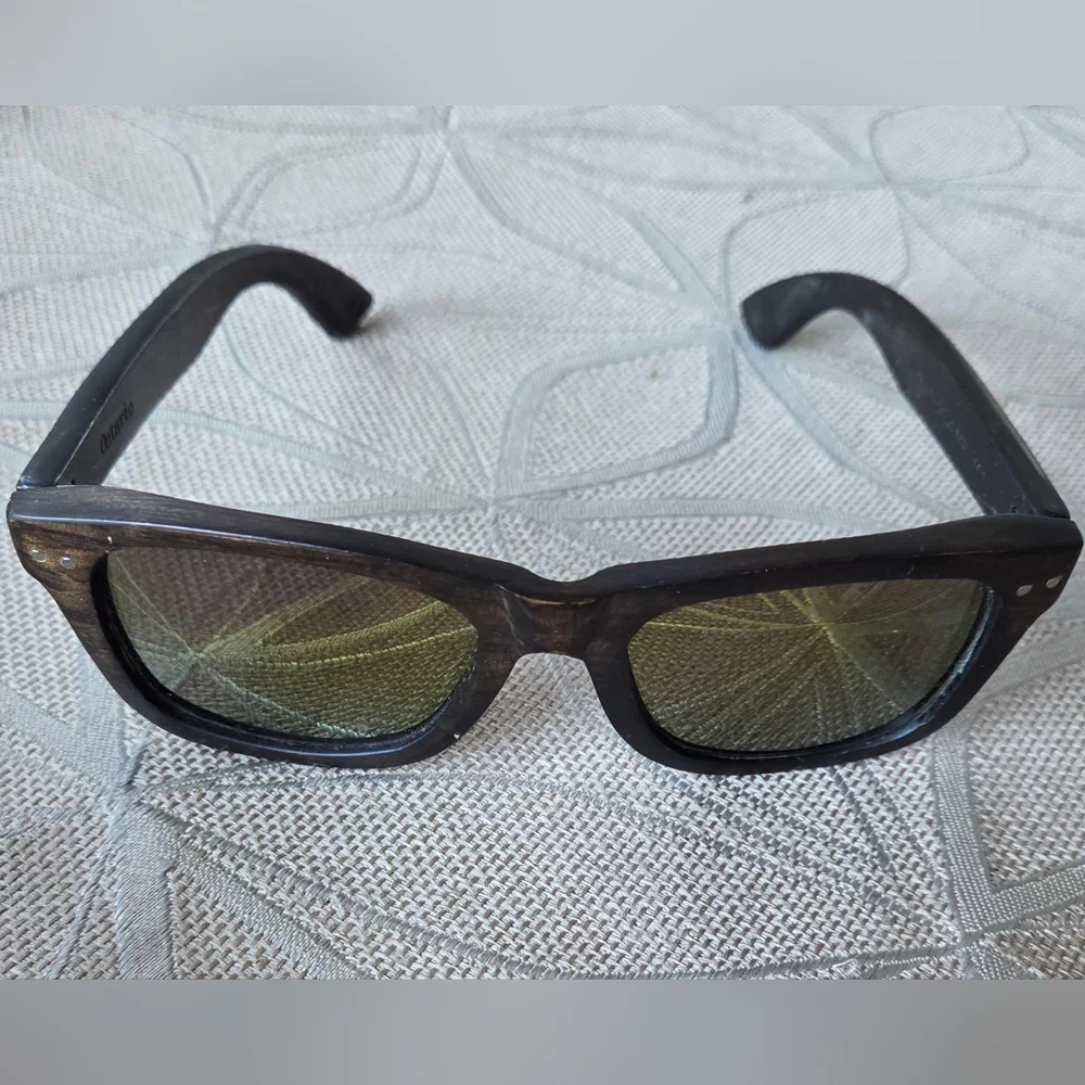 PROOF Ontario Woodgrain Sunglasses